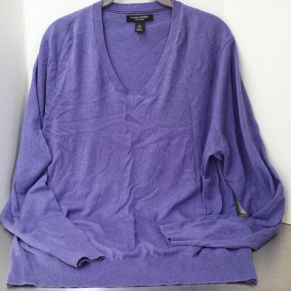 Banana Republic Luxury Silk-Cashmere Knit Sweater - Picture 2 of 12